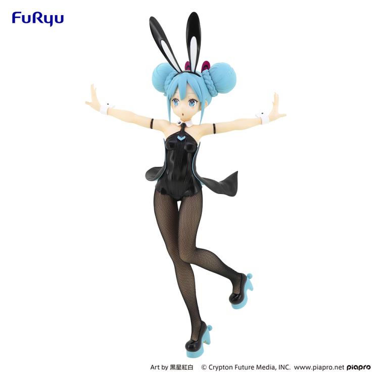 Vocaloid Hatsune Miku BiCute Bunnies Black ver. figure FuRyu
