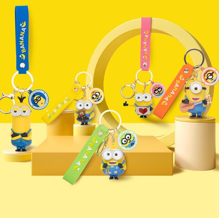Minions Bob Stuart kevin keychains