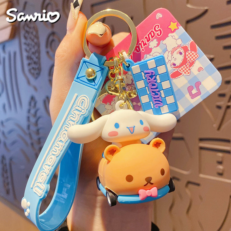 Sanrio small car keychain