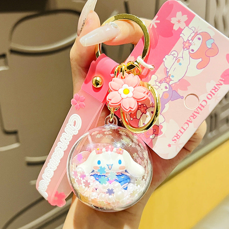 Sanrio Sakura Ball keychain