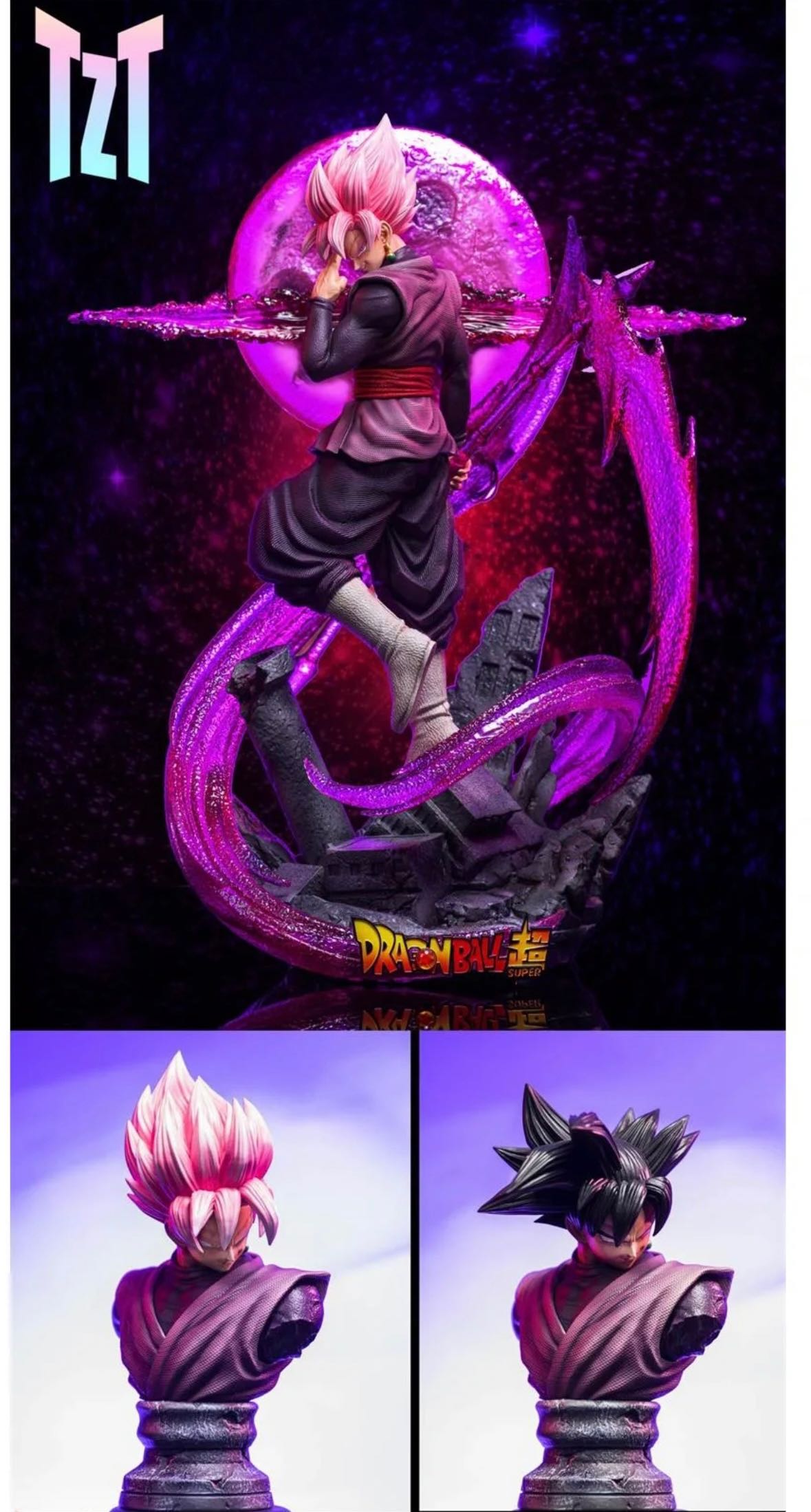 Dragon Ball Z Zamasu Black Goku Garage kit figure