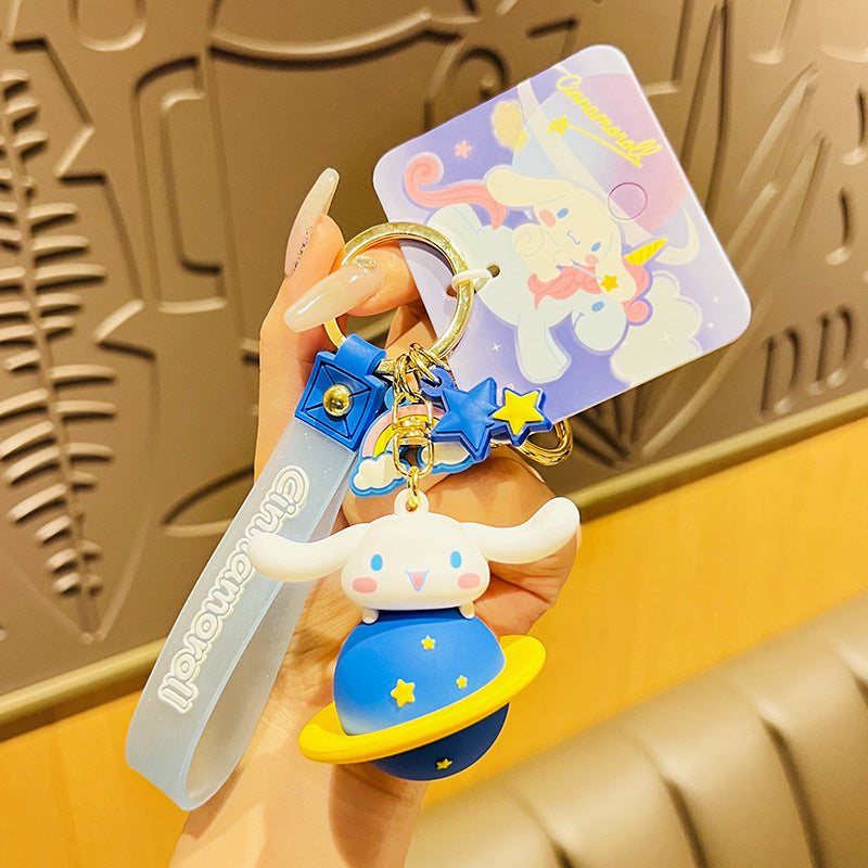 Sanrio Cinnamoroll Rocket Astronaut Keychain