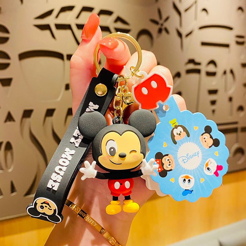 Disney Mickey Minnie Mouse keychain