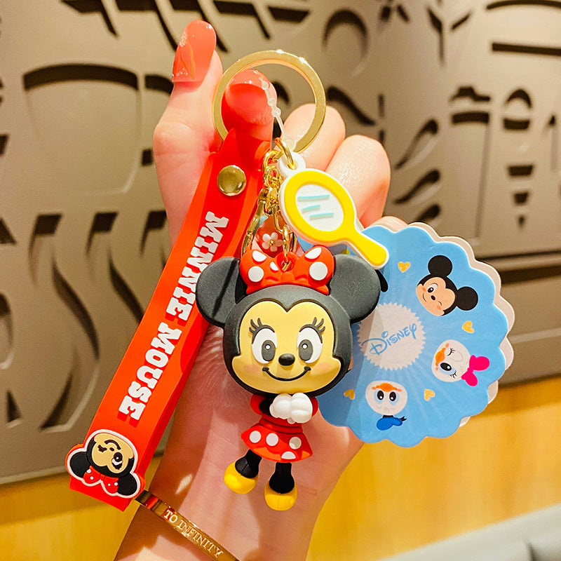 Disney Mickey Minnie Mouse keychain