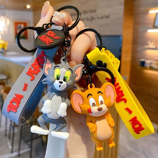Tom and Jerry keychain cartoon keychain
