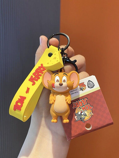 Tom and Jerry keychain cartoon keychain